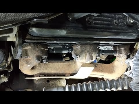 How to Install Warped Chevy Exhaust Manifold with Lisle Manifold Spreader