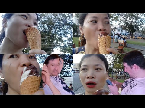 Tinawanan ako Pagdila sa Ice Cream+FILIPINA WITH FORIEGN PHILIPPINES