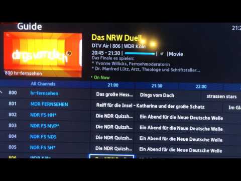 German TV in Huddersfield via Tropo 5th June 2016