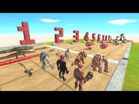 Infernals or Reptiles - Battle 9 Levels of Invertebrates Tournament - Animal Revolt Battle Simulator