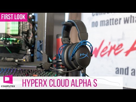 HyperX Cloud Alpha S Gaming Headset with Dual Chamber drivers #Computex2019