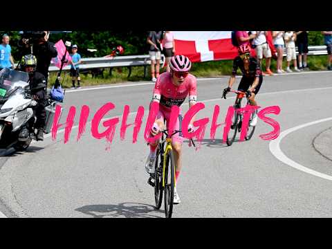 HØJDEPUNKTER | Vingegaard blev historisk på stor bjergetape | 20. etape | Giro d’Italia 2026