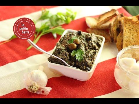 Tapenade aux olives simple et rapide