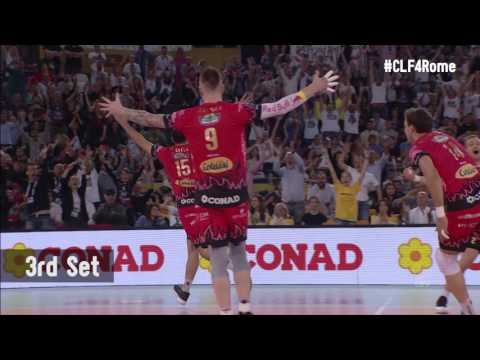#CLF4Rome: SF2 Highlights - Sir Sicoma Colussi PERUGIA vs Cucine Lube CIVITANOVA