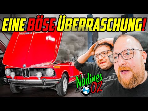 SCHLECHTE Nachrichten! - Nadines BMW 1602 - Diagnose: MOTORSCHADEN?