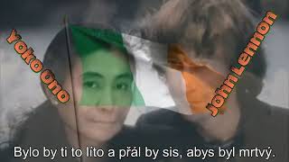 The Luck Of The Irish - John Lennon - Yoko Ono - (Music video Bob Martinec)