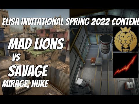 MAD Lions vs Savage Highlights /  at Elisa Invitational Spring 2022 Contenders