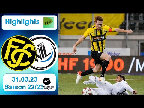 Highlights: FC Schaffhausen vs FC Wil (30.03.2023)