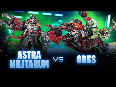 Yarrick vs Wazdakka, Astra Militarum vs Orks Competitive Battle Report