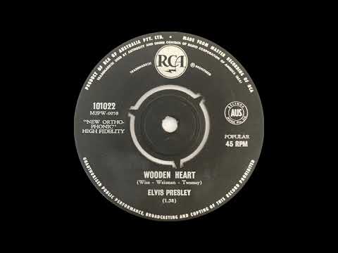 1961: Elvis Presley - Wooden Heart - mono 45
