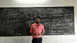 Economic Applications | Class X - Effects of Inflation.