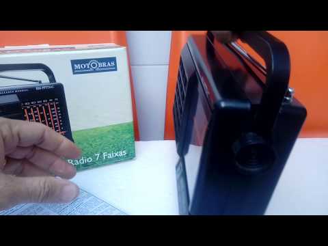 Rádio Motobrás 7 Faixas  RM-PFT73AC