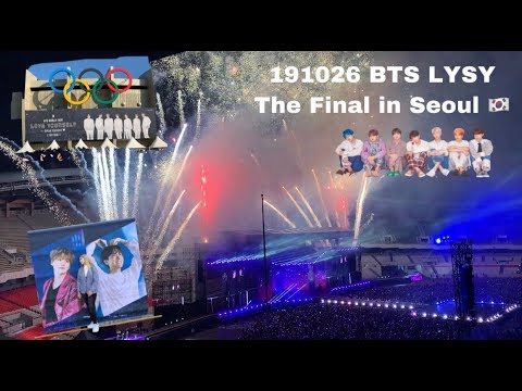 191026 BTS (방탄소년단) LOVE YOURSELF SPEAK YOURSELF: THE FINAL IN SEOUL! *VLOG DAY 1*