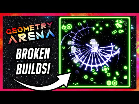 Getting GORGEOUS BROKEN Builds In This Dope Roguelite! | Geometry Arena