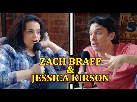 Comedian Jessica Kirson interviews Zach Braff (her step-brother!)