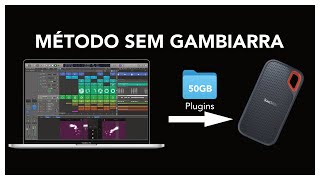 COMO MOVER PLUG INS E BIBLBIOTECA DO LOGIC PARA HD EXTERNO E LIBERAR ESPACO NO MAC