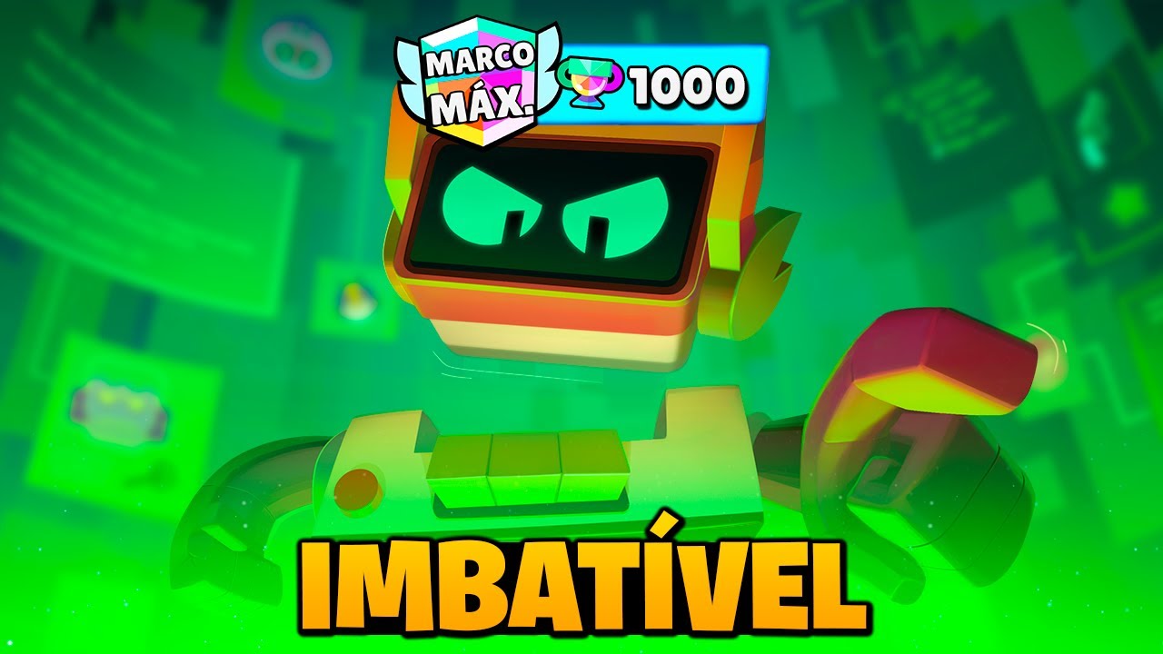 1000 TROFÉUS com o R-T! o BRAWLER mais COMPLETO do BRAWL STARS 🔥