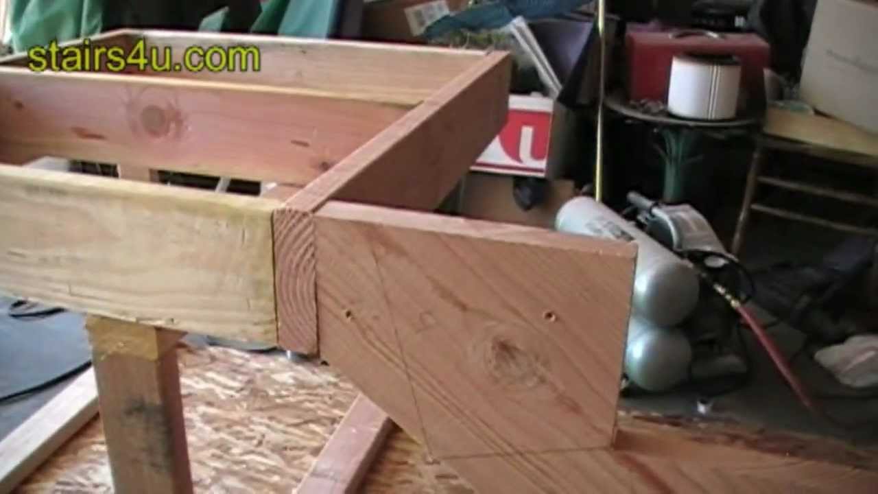 How do you attach stair stringers to rim joists? Wiki REF