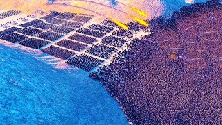 MASSIVE 20,000 TARGARYEN VS. DOTHRAKI GAME OF THRONES! SEVEN KINGDOMS TOTAL WAR BATTLE GAMEPLAY!