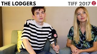 Charlotte Vega & Bill Milner talk The Lodgers | TIFF 2017 video