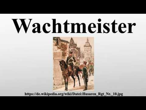 Wachtmeister