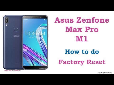 Asus Zenfone Max Pro M1 | How to do Factory Reset