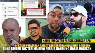 Download lagu 'You're just a budget club,' Bung Binder responds to The Jak's insult to Bobotoh: 'Persib is the ... mp3