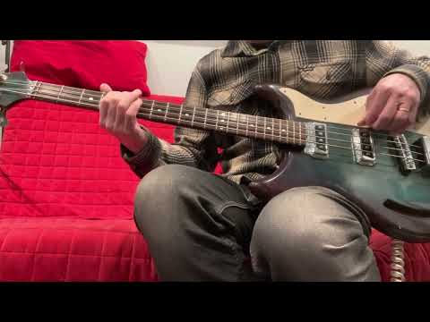 Vintage 1968 Kustom USA K200 Bass Wineburst Finish w Dearmond Pickups + Original Case Rare Model image 26