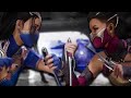 Kitana VS Mileena Voiced By LithraASMR MK1 Dialogue