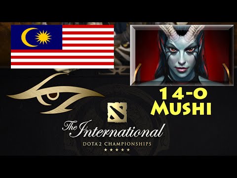 Team Malaysia vs. Team Secret - The International 2015 - (Mushi)(Queen Of Pain)
