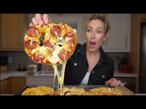The BEST Pizza Pretzels Ever (Crispy Outside, Cheesy Inside!)