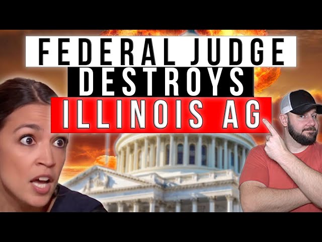 Federal Judge DESTROYS State AG After BLAMING Judge For Mass Shooting After PRO 2A Ruling...
