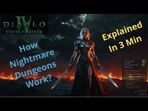 OLD, BEFORE S9 Nightmare Dungeons Explained. Diablo 4: Complete 3-Minute Beginner's Guide.