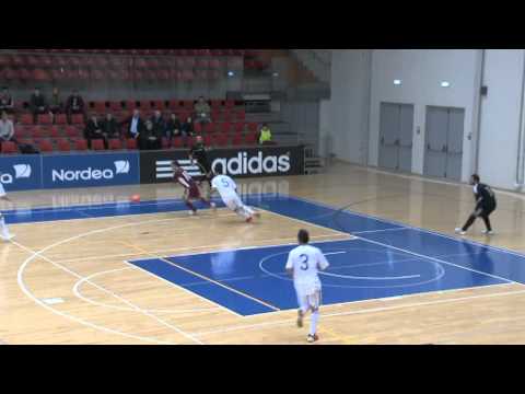 2011.10.23. CYPRUS - LATVIA 2:2 futsal qualifying highlights