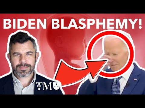 BIDEN’s BLASPHEMY: He made SIGN OF CROSS during Pro-A Rally