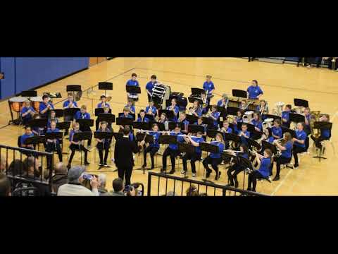 East Peoria CJHS Band – 6th grade – Court of the Noble Trumpeteers by Timothy Lost