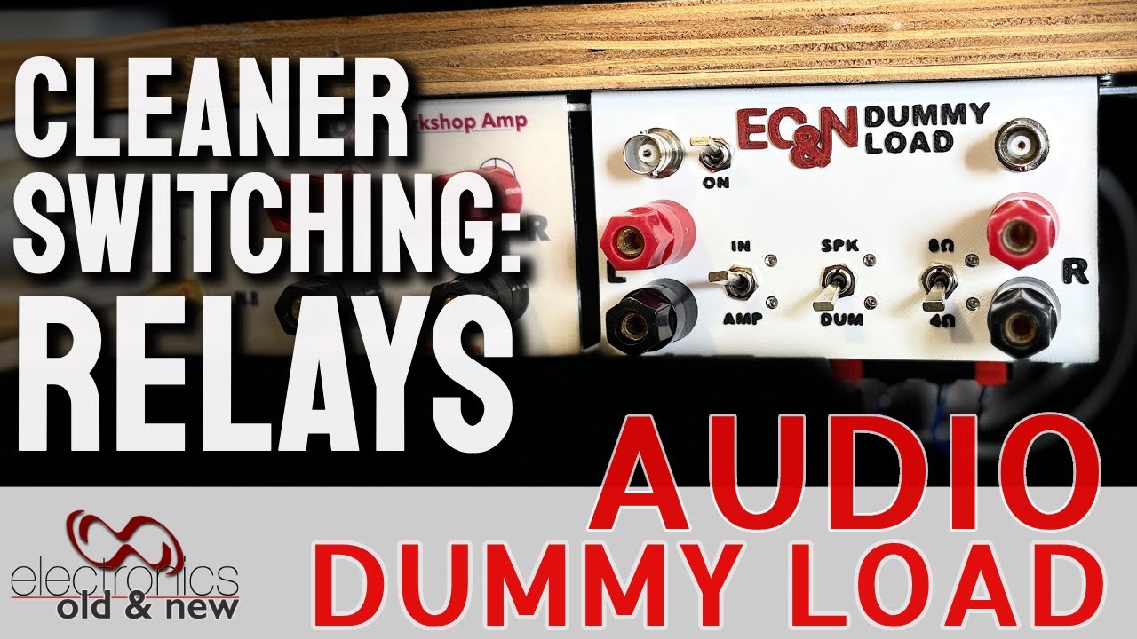 Build an Audio Load Switcher – Workshop Speakers or Dummy Load at the Flip of a Relay! #pcbway#