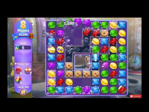 Wonka's World of Candy Level 185 NO BOOSTERS - A S GAMING