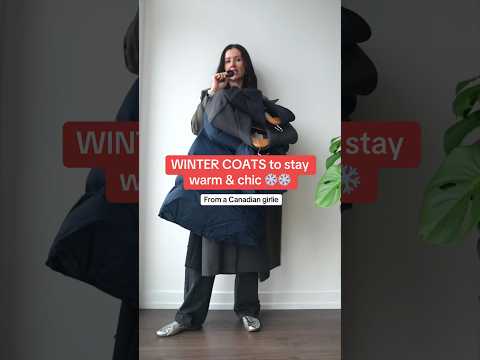 The only 3 coats you need to stay warm & chic this winter ❄️