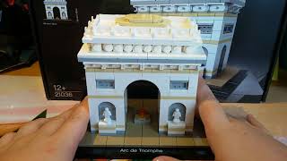 LEGO Architecture Триумфальная арка (21036) - відео 2