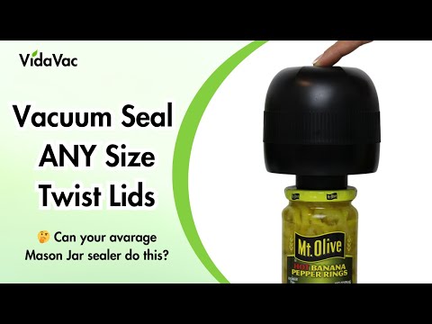 Turn Any Jar Into a Vacuum-Sealed Jar | Step-by-Step with VidaVac™