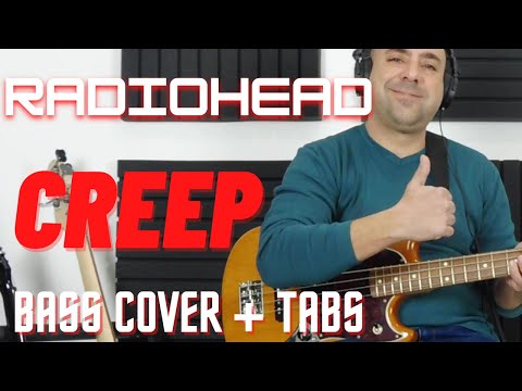 Bass Cover & Tabs- Radiohead- Creep