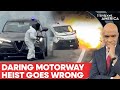 Italy Robbers Posing As Police Blast Money Van In Failed Attempt On Motorway Firstpost America