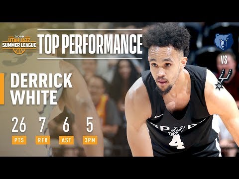 Derrick White Shows Out vs Memphis In The 2018 NBA Summer League
