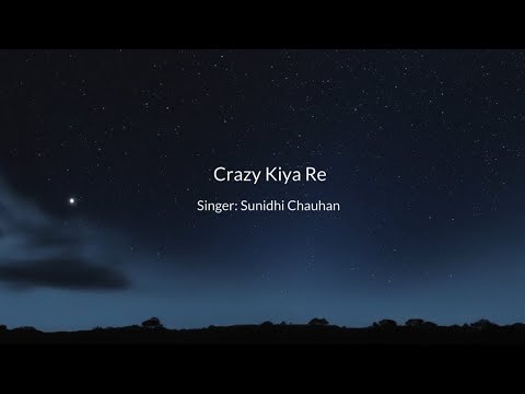 Crazy Kiya Re lyrical song | Dhoom 2 movie | Sunidhi Chauhan | Hrithik Roshan, Aishwarya Rai
