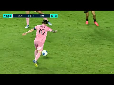 Messi vs Los Angeles FC | Epic Match with 2 Stunning Goals!
