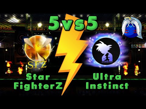Smash Ultimate 5vs5 Crewbattle - Star FighterZ vs. Ultra Instinct - by Sillintor