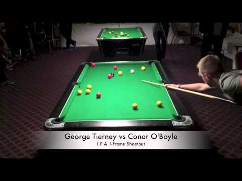 George Tierney vs Conor O'Boyle - Irish Pool Grand Prix Shootout
