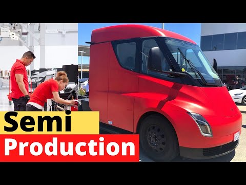 Tesla Semi Enters Production