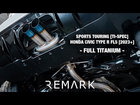 Sports Touring Catback + Front Pipe Ti-Spec [Full Titanium] - Honda Civic Type R FL5 [2023+]